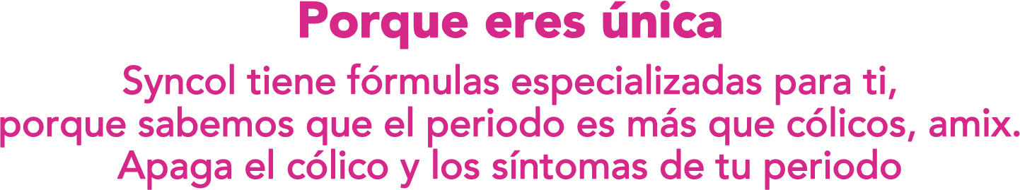 Porque eres única